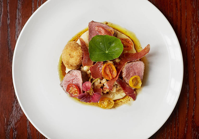 Dish at Thyme Restaurant.